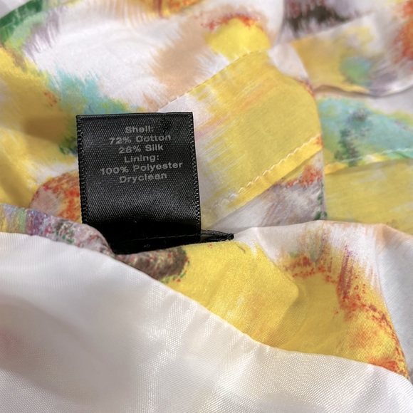 Ann Taylor Pleated Silk Blend Mini Skirt, Size 18 - Picture 7 of 11